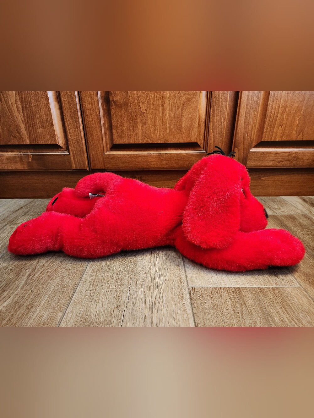 Vintage Scholastic Side Kicks Clifford the Big Red Dog 1997 Stuffed Animal Plush - Picture 3 of 8